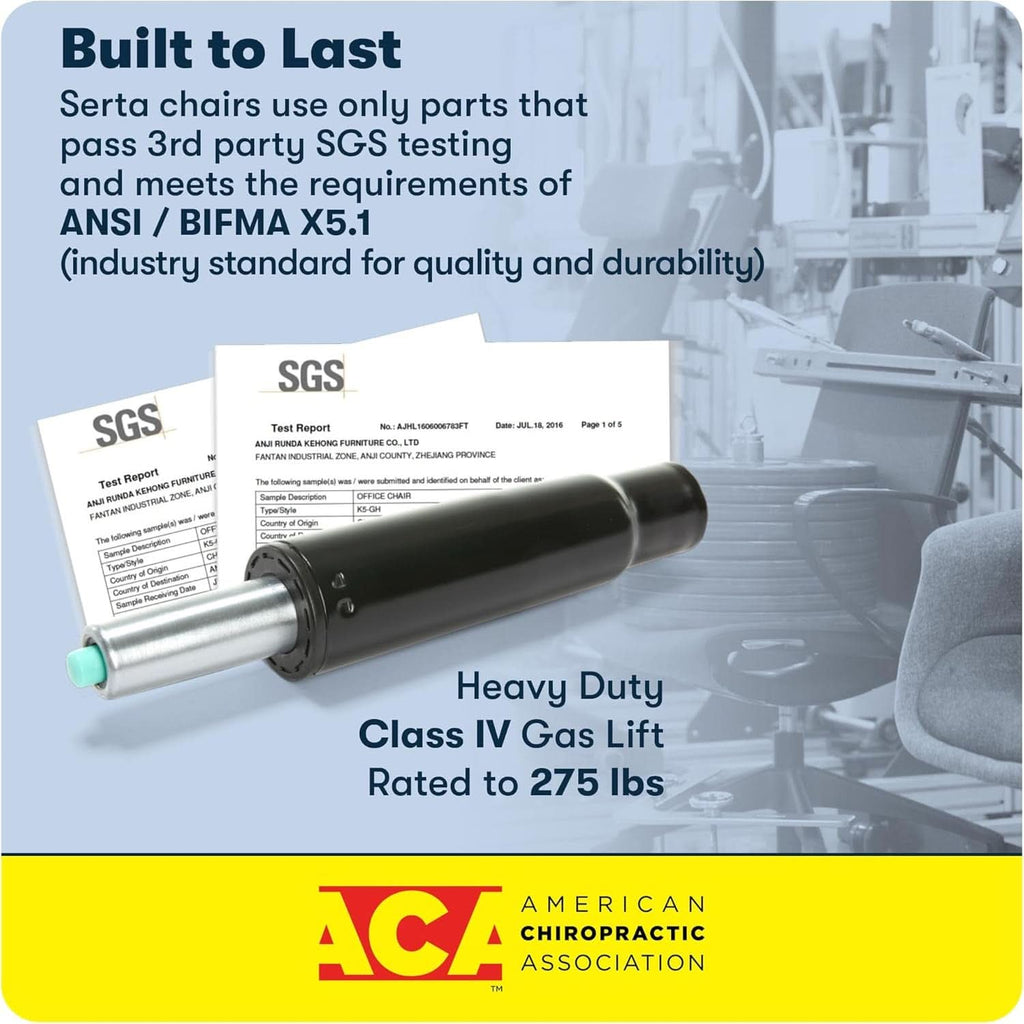 Hannah Executive Ergonomic Office Chair With Lumbar Support Beige Microfiber