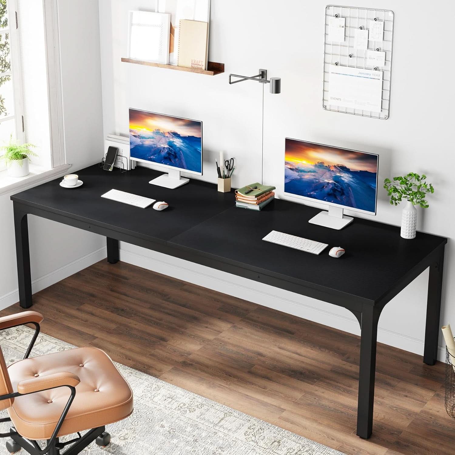 78.7-Inch Two-Person Industrial Desk