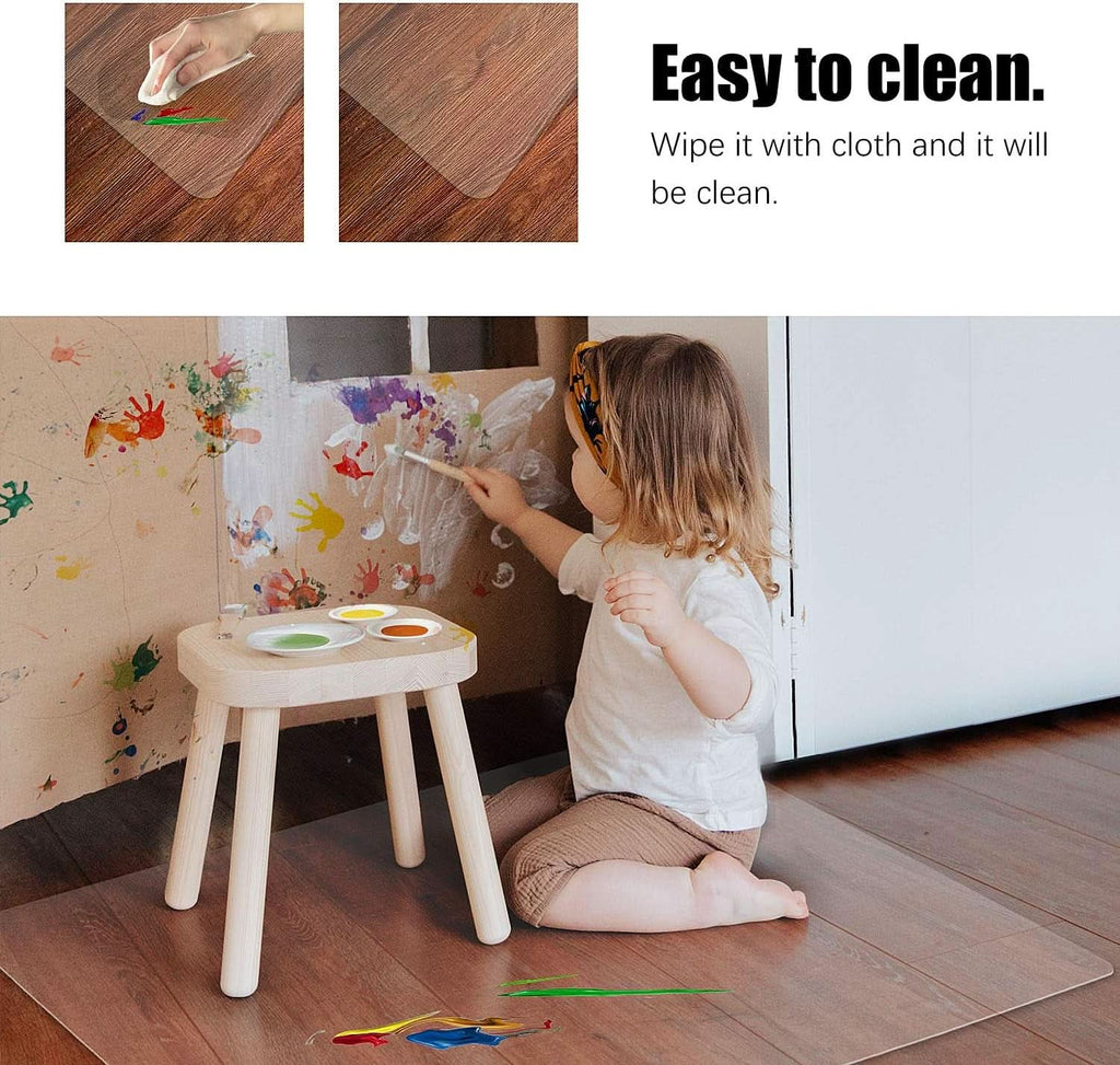 Clear Chair Mat 36 By 48 For Hard Floors Office Home