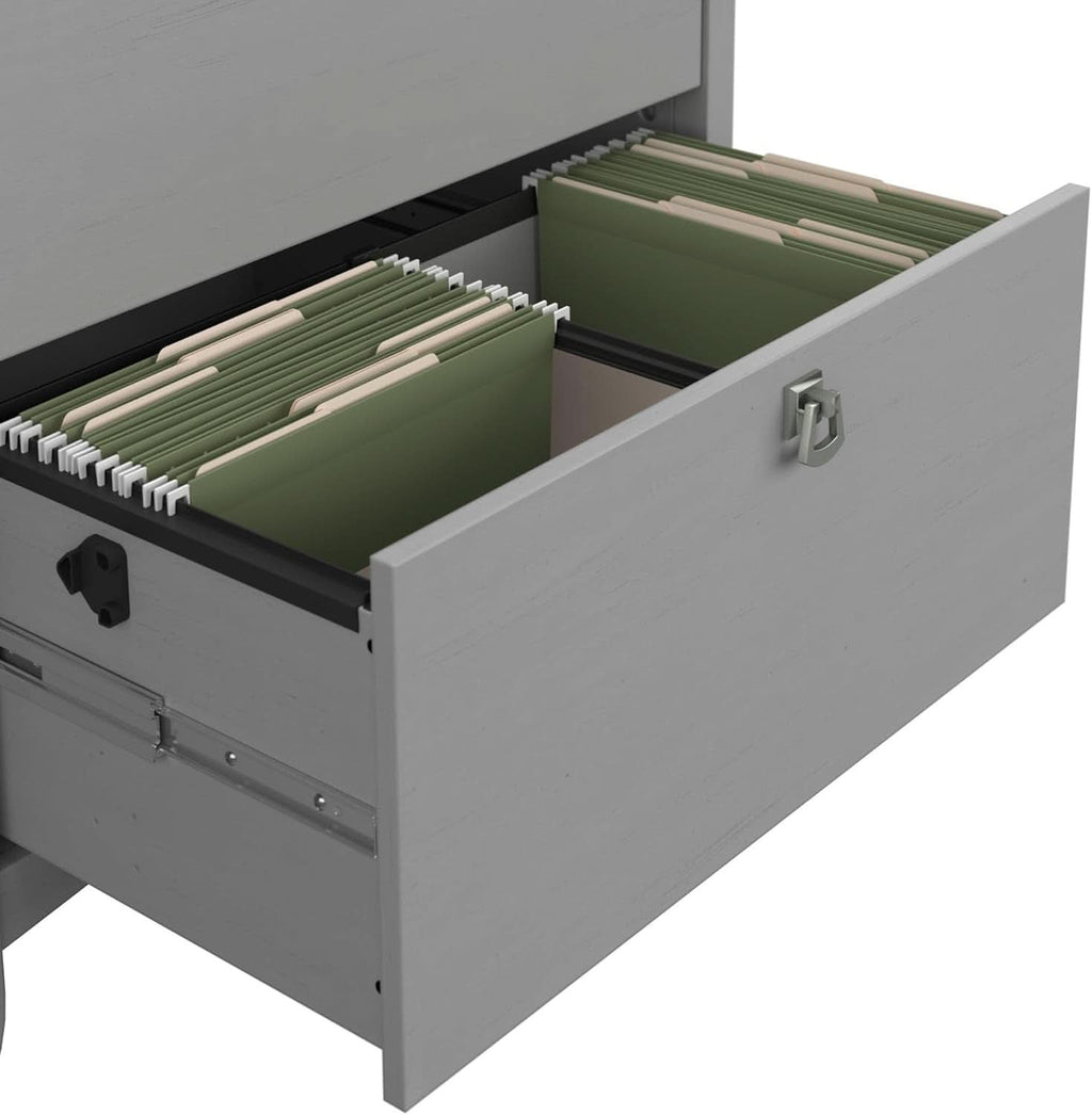 Salinas 2 Drawer Lateral File Cabinet Cape Cod Gray