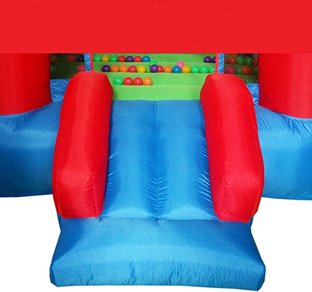 8x7 Junior Inflatable Bouncer With Slide And 50 Balls