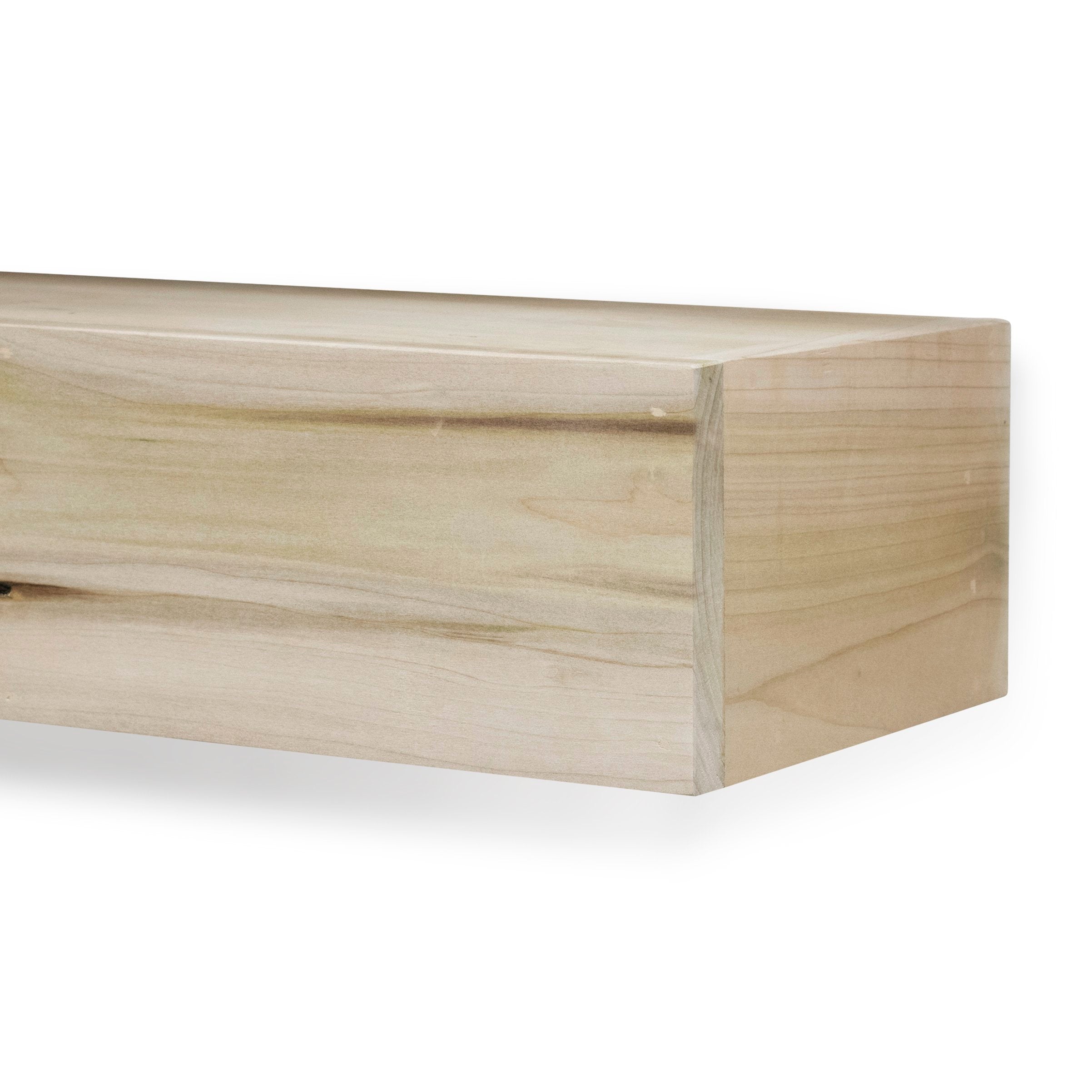 Farmhouse Poplar Mantel Shelf