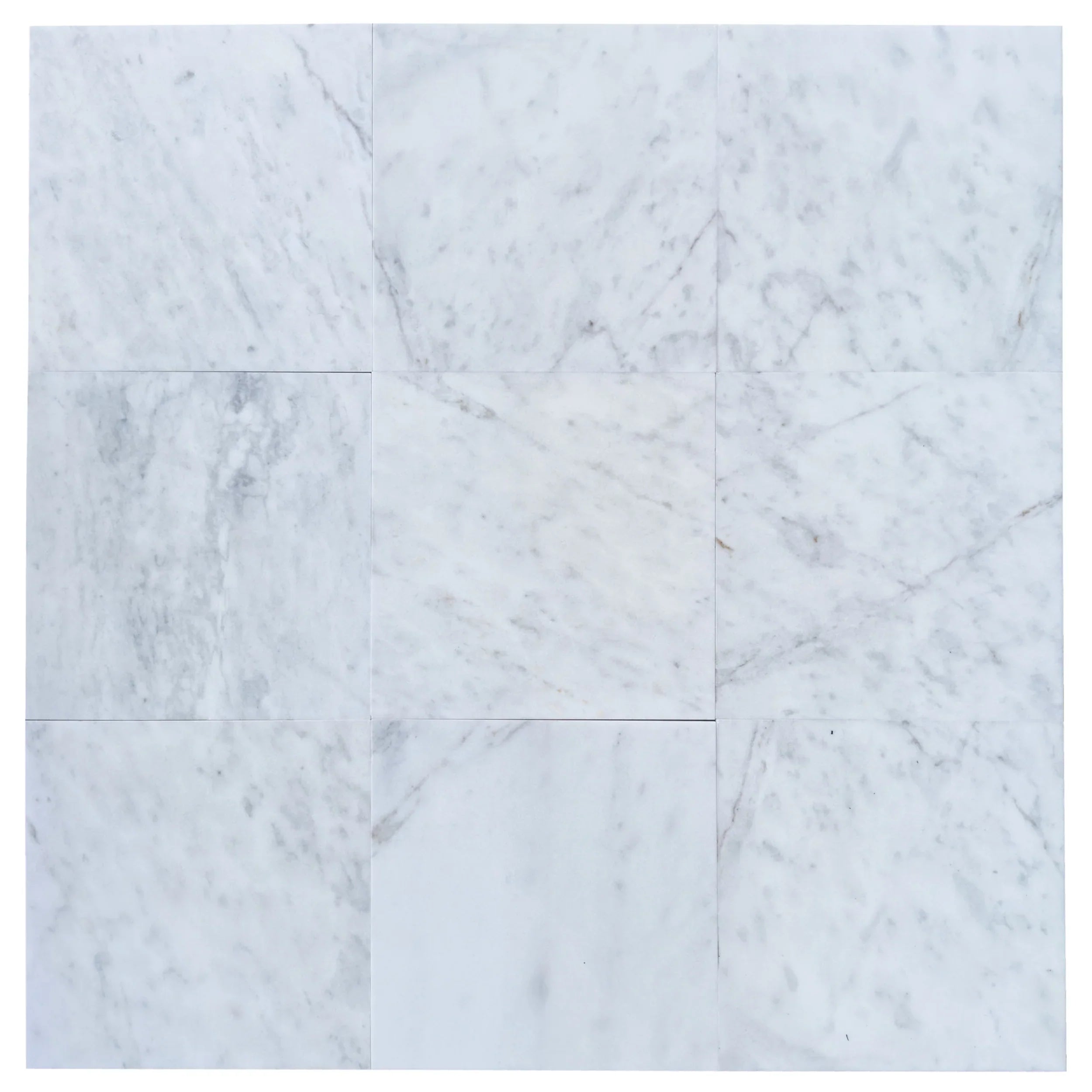 Mugla White Marble Tiles Polished Floor and Wall Tile