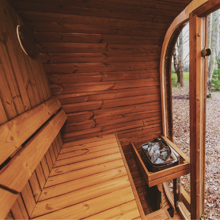 Mande MW12 ThermoWood Outdoor Sauna