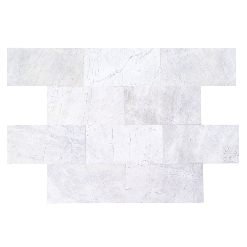 Palia White Dolomite Tiles Polished Wall and Floor