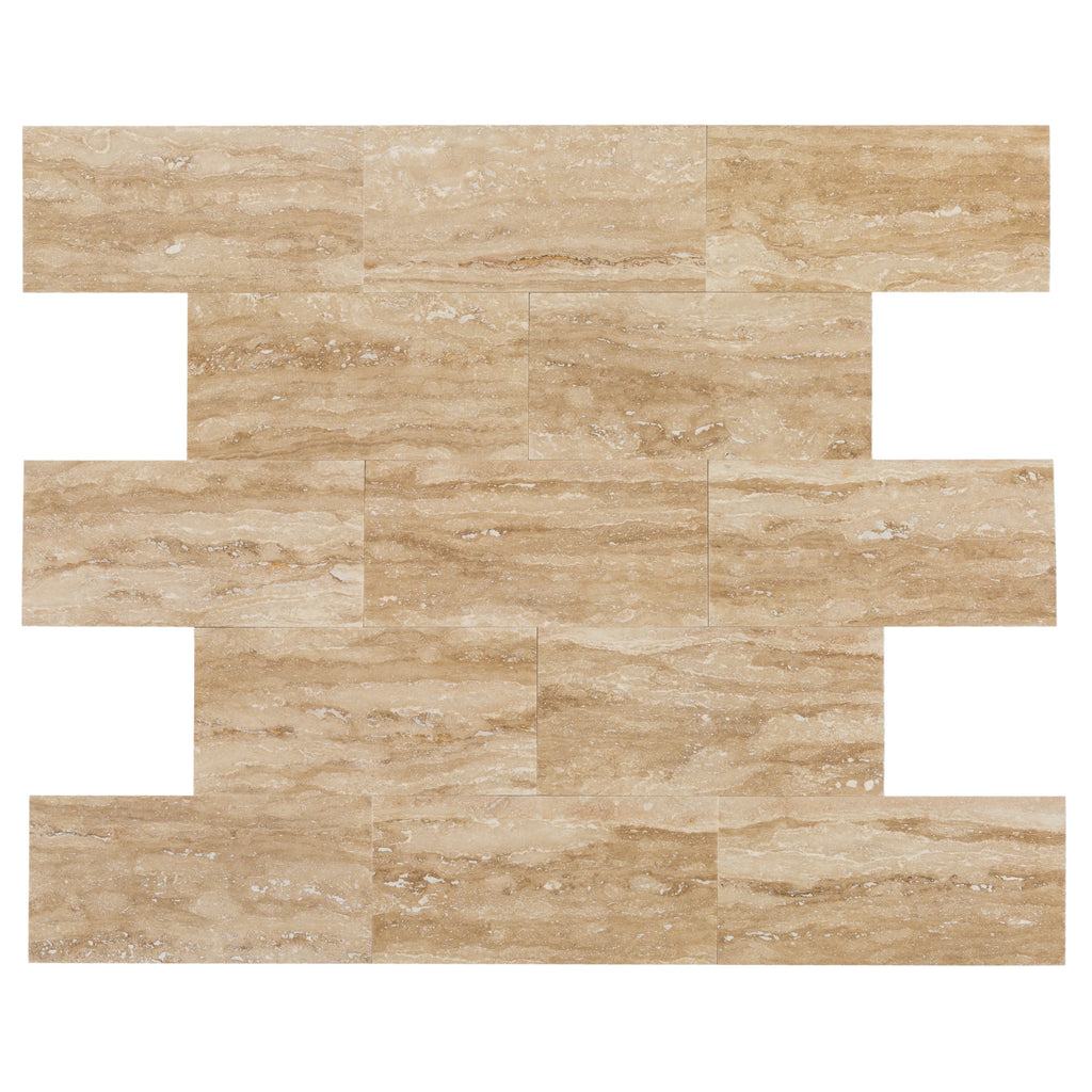 Patara Vein-cut Travertine Floor and Wall Tile