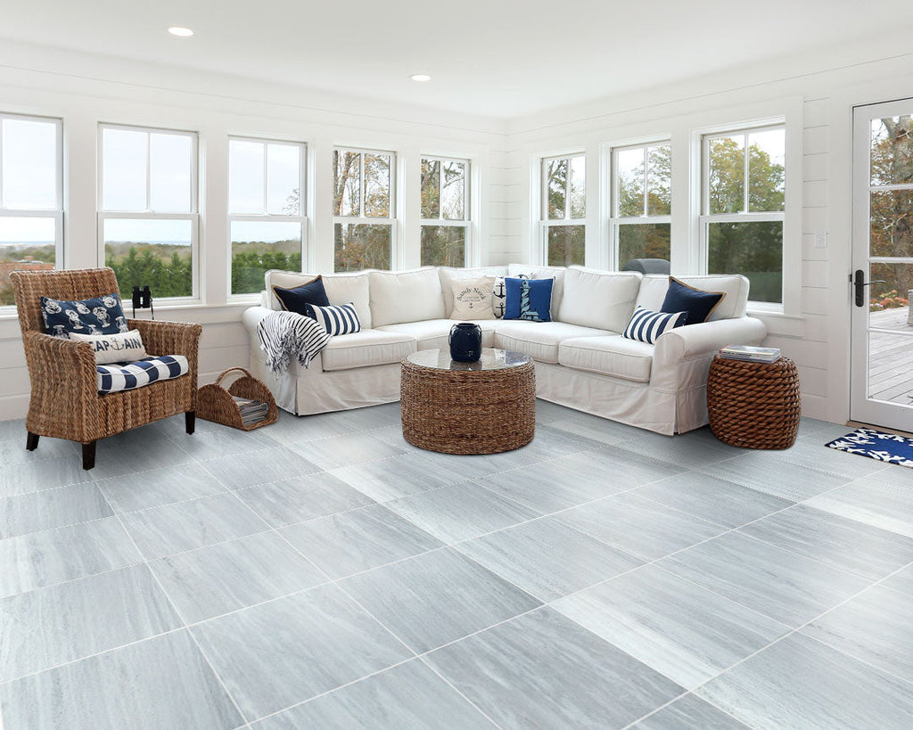 Solto White Marble Polished Floor and Wall Tile