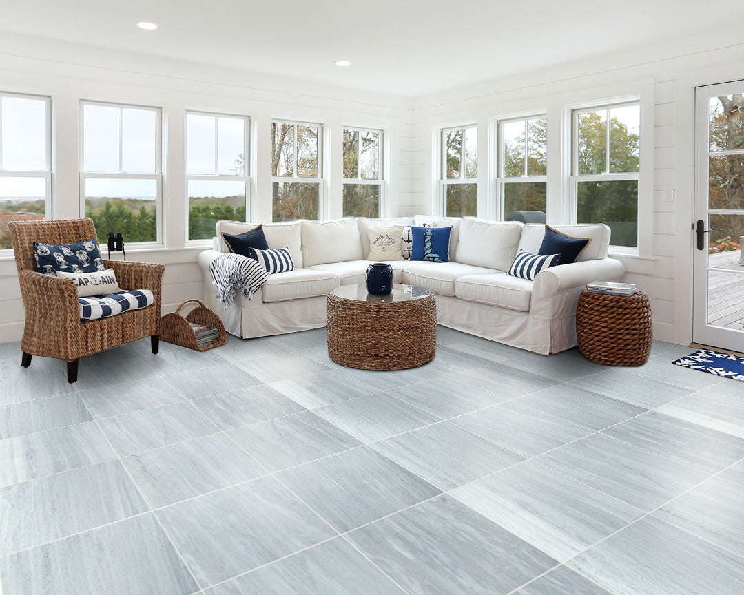 Solto White Marble Polished Floor and Wall Tile