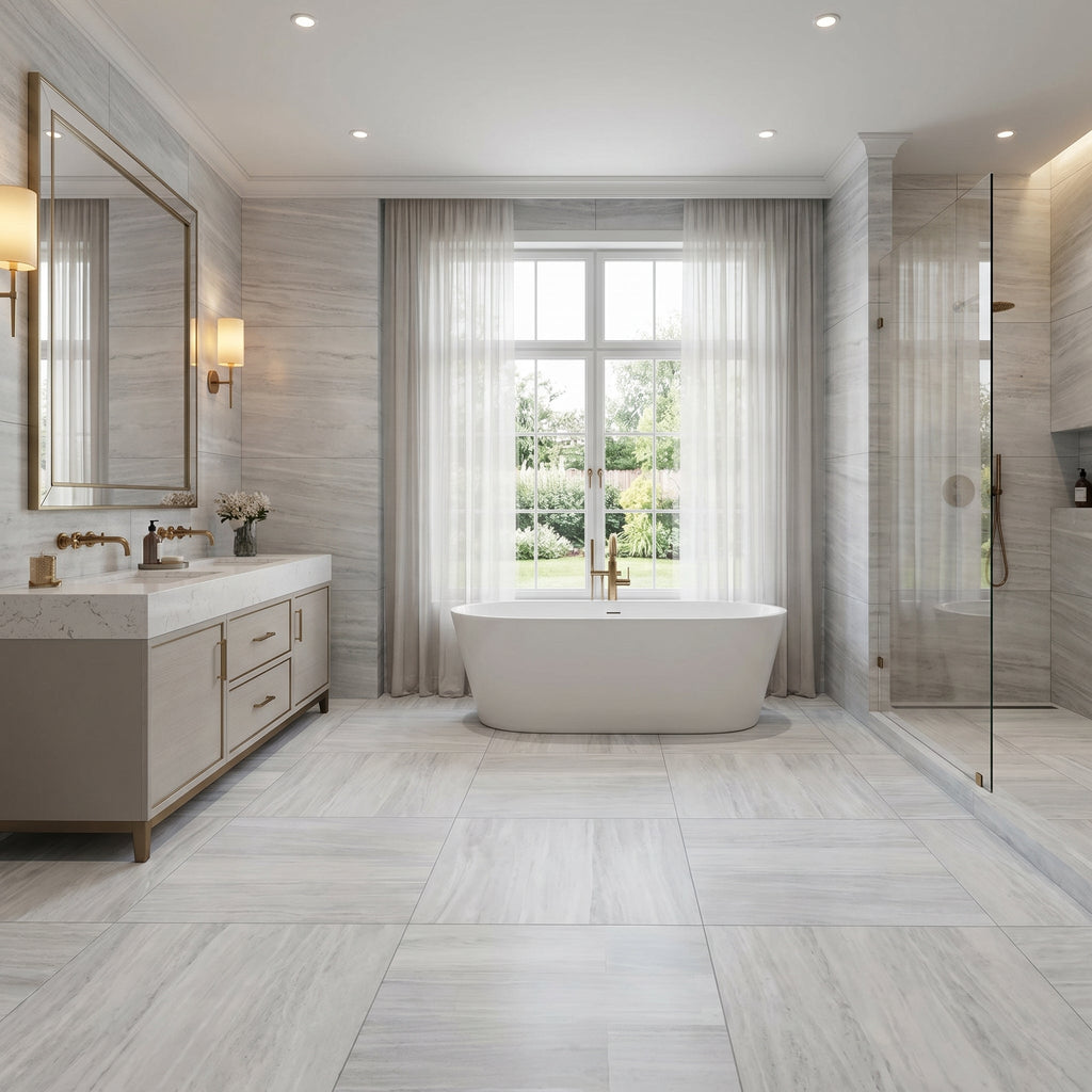 Solto White Marble Polished Floor and Wall Tile